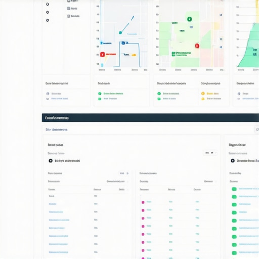 Local SEO Dashboard Screens showing SEO performance metrics and maps analytics for local businesses.