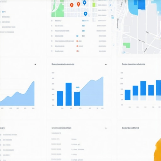 Effective Local SEO Tools Dashboard Dashboard with local search rankings, maps analytics, and KPI metrics