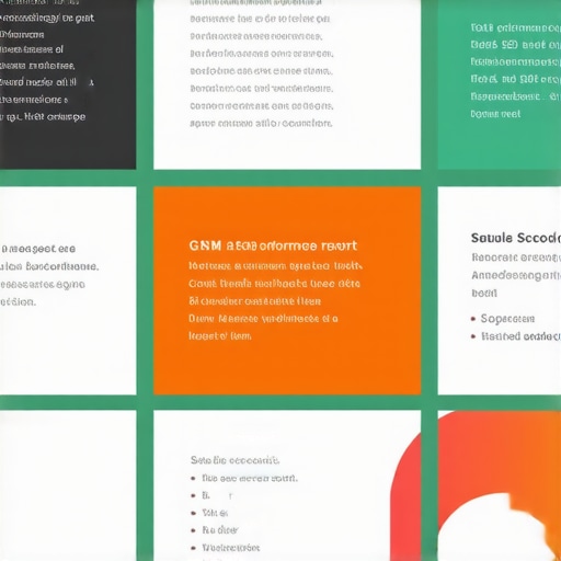 Infographic showing actionable steps to improve Google My Business reports and local SEO metrics.