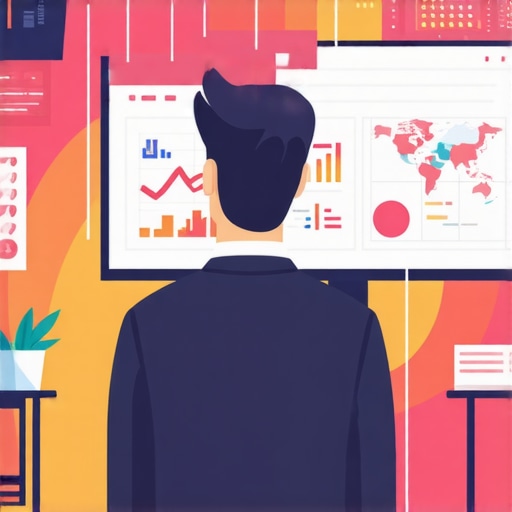 Digital marketer reviewing local SEO dashboards and maps for AI-driven updates