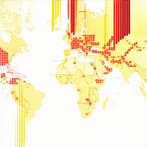 Map analytics dashboard illustrating suspicious clusters of map pins to identify spam signals.