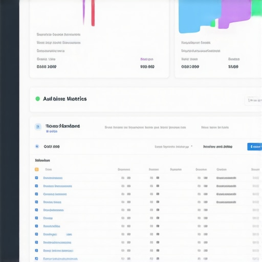 Dashboard showcasing local SEO performance metrics and maps analytics