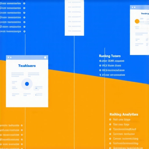 Diagram illustrating key steps to improve local SEO dashboards, emphasizing ranking tracks, GMB, and maps analytics.